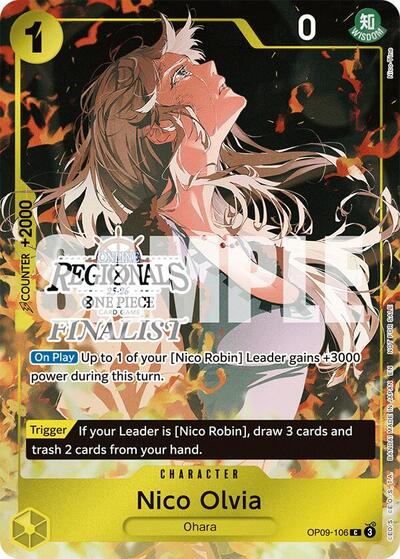 Nico Olvia (Online Regional Finalist Card Set 2025 Vol.1)