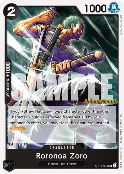 Roronoa Zoro (OP15-094)