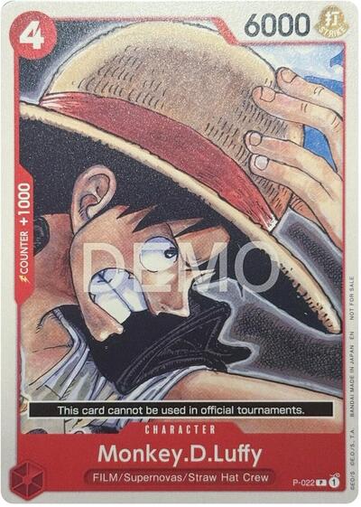 Monkey.D.Luffy - P-022
