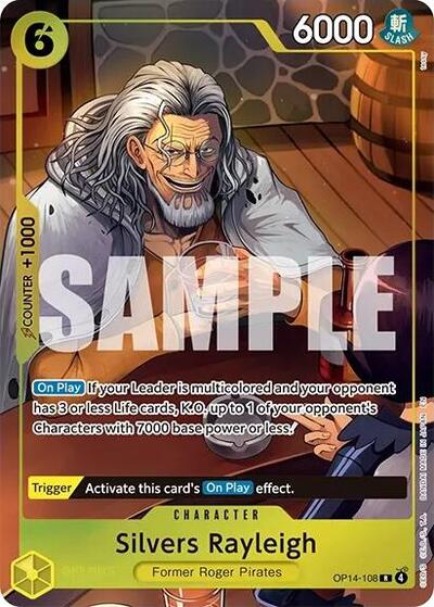 Silvers Rayleigh (One Piece Card Game Illustration Box Vol. 7)